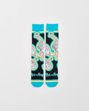 Swag Rick & Morty Crew Socks