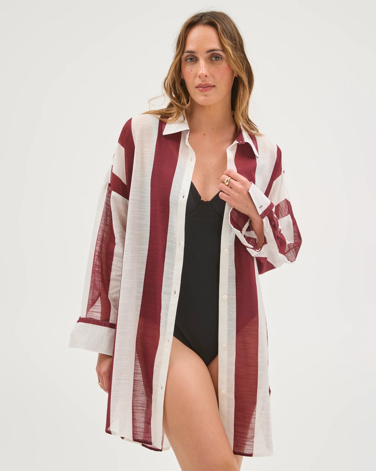 Resort Longline Swim Overshirt 4 of 5