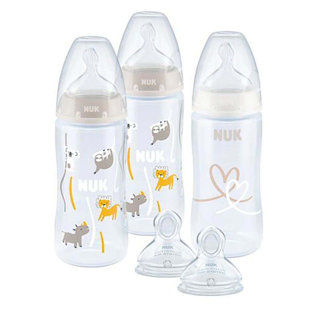 NUK First Choice + PP Bottle Trio Set 06m Target Australia