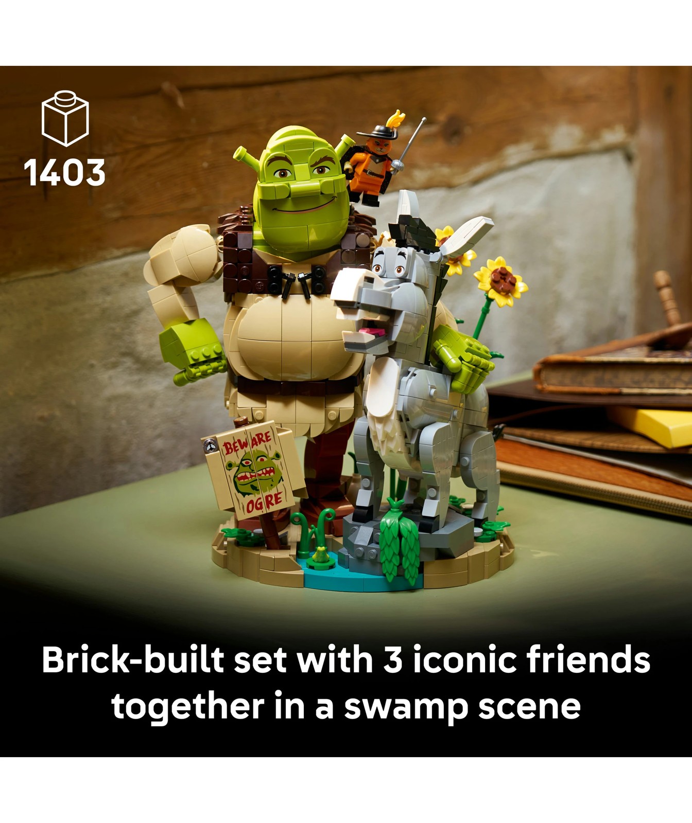 Pre-Order LEGO® Shrek, Donkey & Puss in Boots 72423 2 of 5