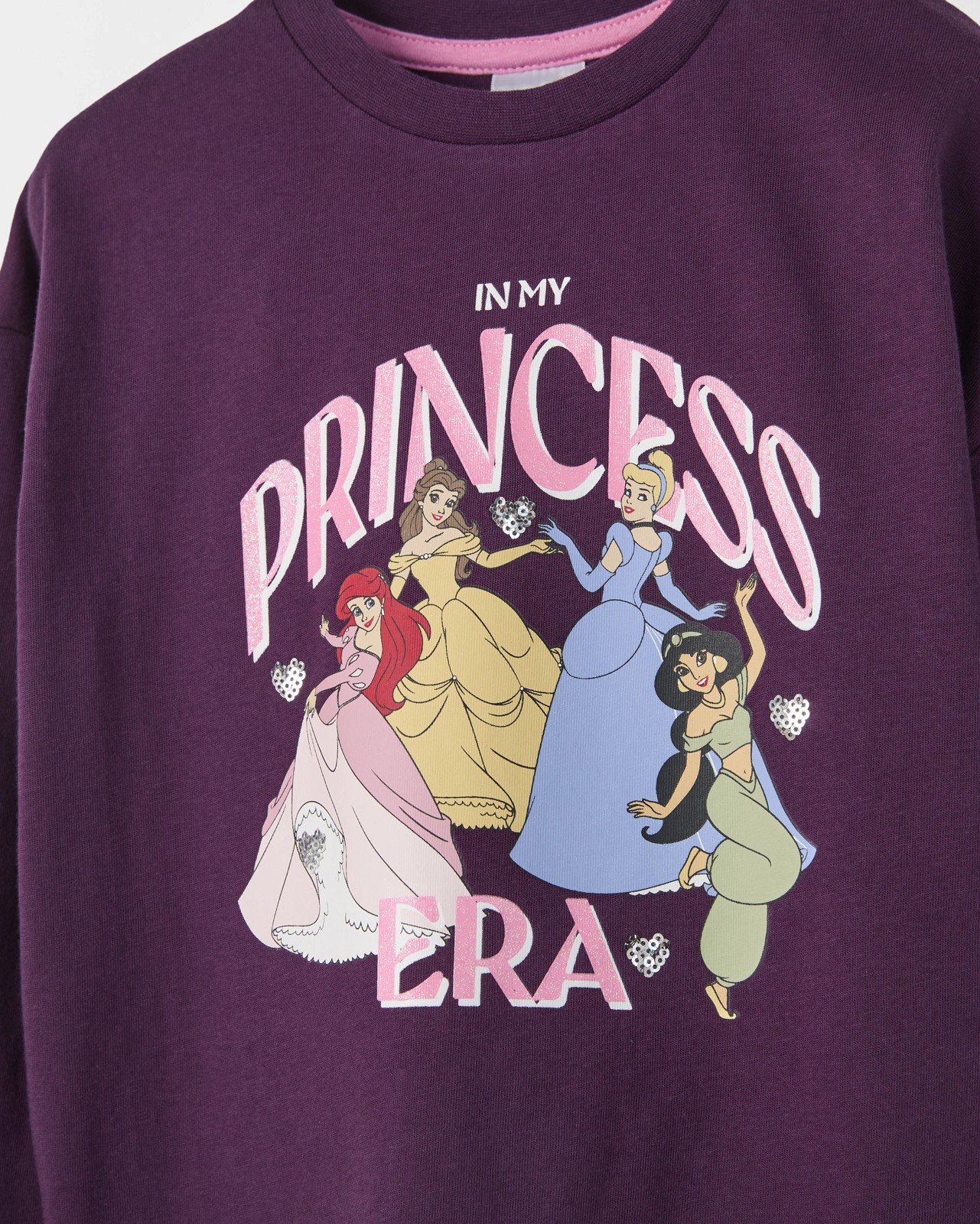 Disney Princess Australian Cotton Long Sleeve Oversized Top 2 of 2