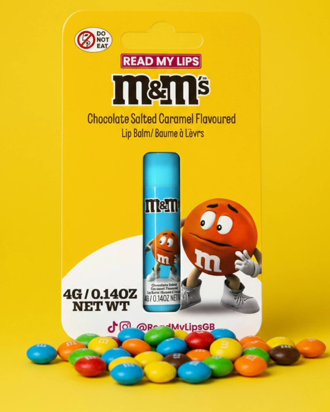M&M’s Read My Lips Lip Balm 4g - Chocolate Salted Caramel Flavoured 3 of 6