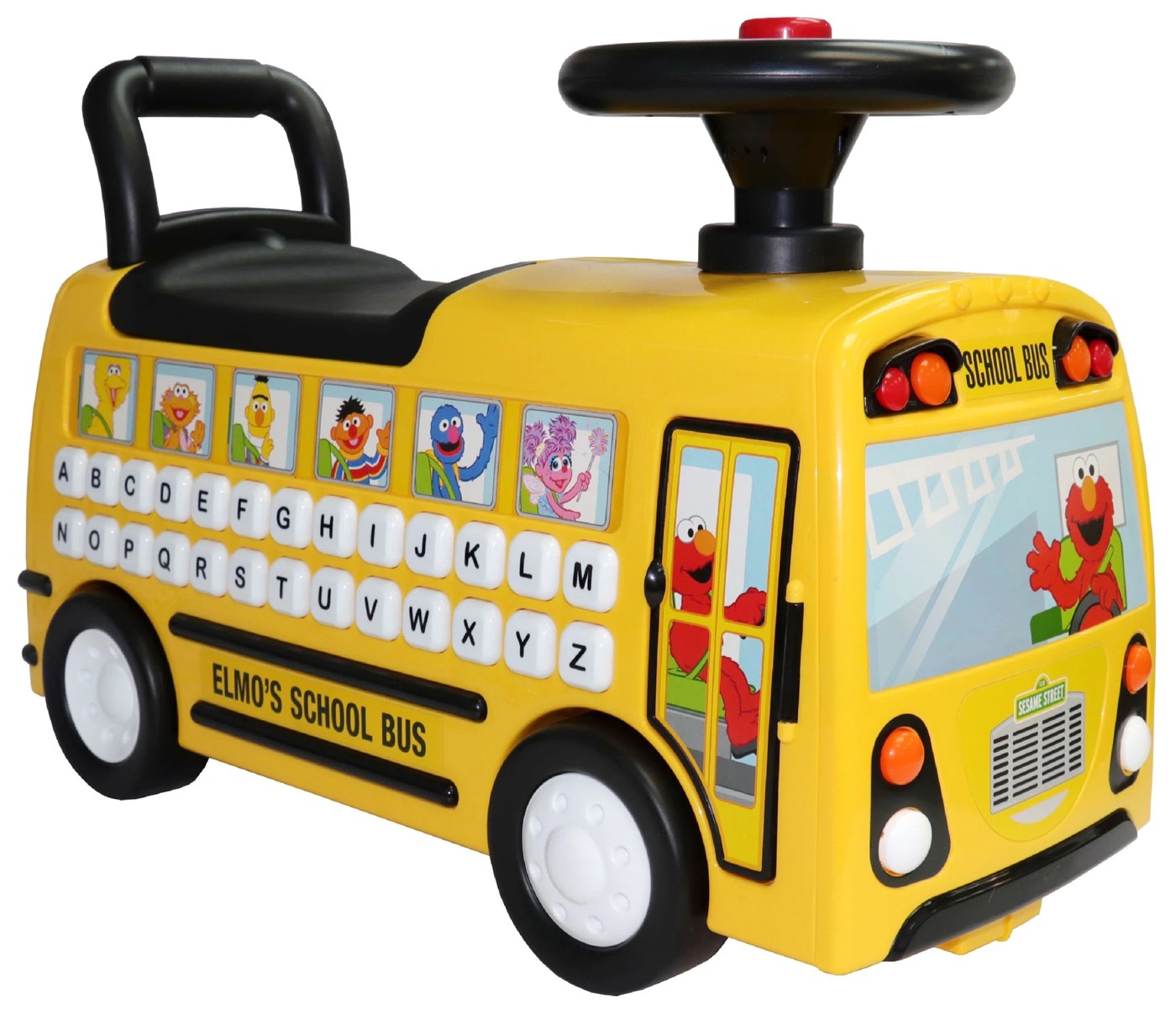 Sesame Street Elmo’s Ride & Learn School Bus | Target Australia