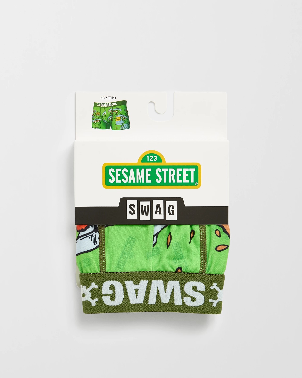 Swag Oscar The Grouch Trunks 4 of 4