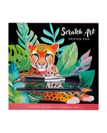 Anko Scratch Art Design Pad - Wildlife