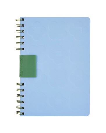Anko A5 Notebook Blue Deboss 80gsm 120 Pages