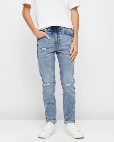 Slim Denim Jogger Jeans - Phoenix