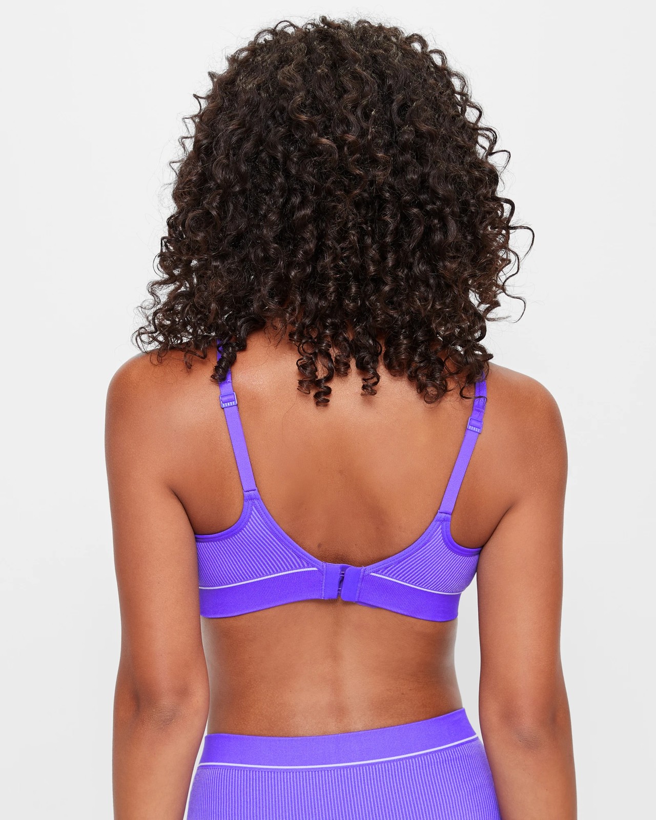 Retro Rib T-Shirt Crop Bra - Bonds - Royal Business