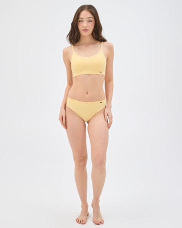 Lily Loves Rib & Lace Seamfree Crop Top