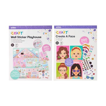 Creative Stickers Kit, Assorted - Anko