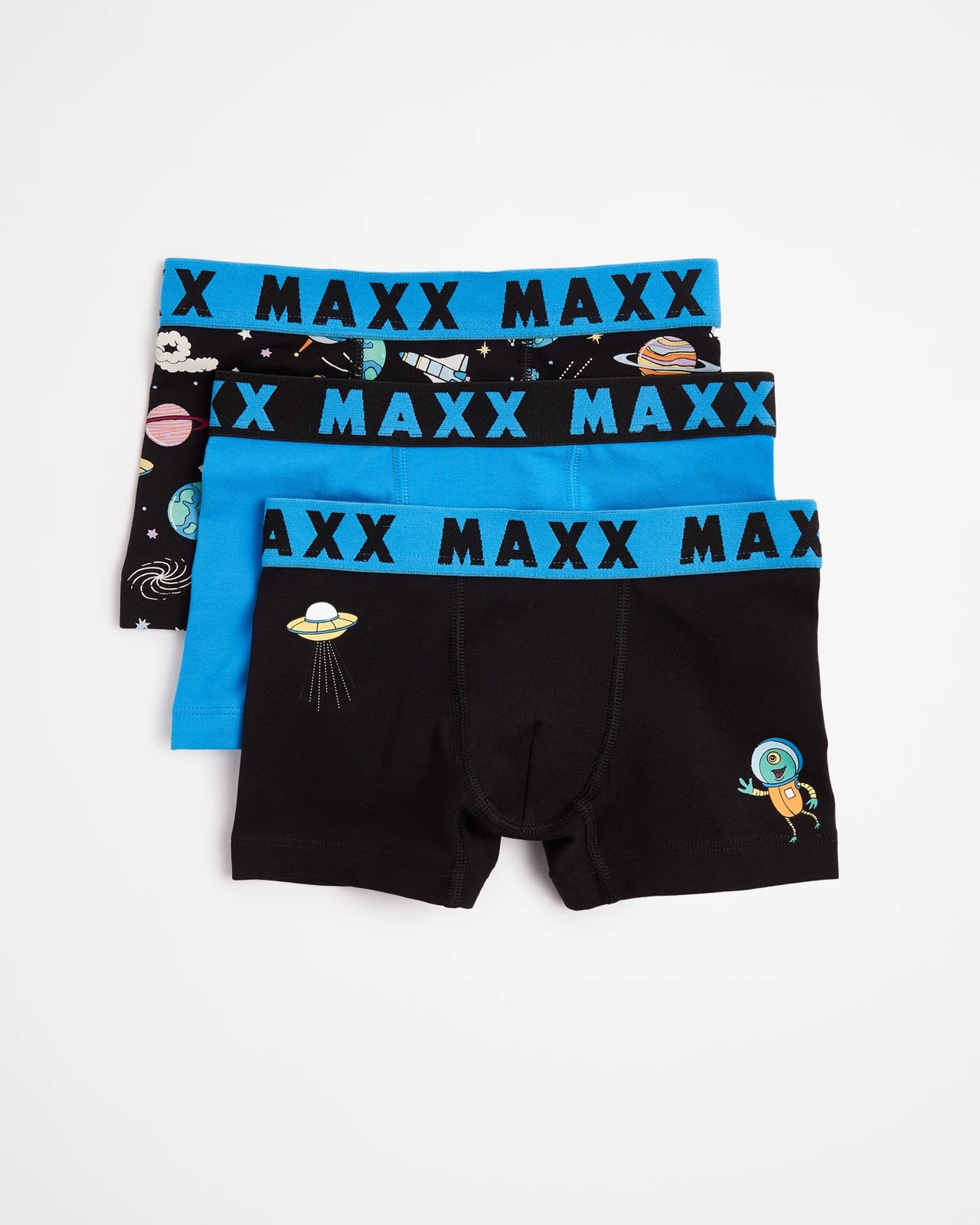 Boys 3 Pack Trunks - Maxx