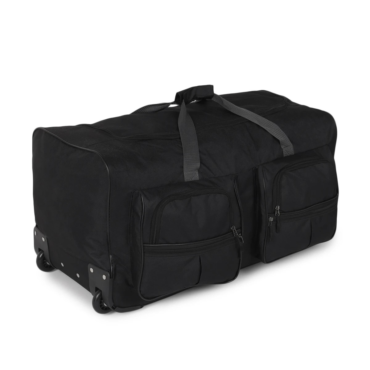 Duffle Bag with Wheels Black Anko Target Australia