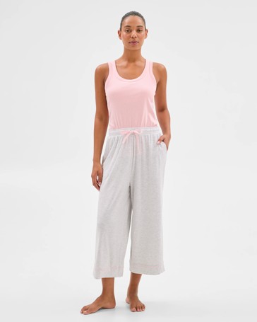 Bamboo Soft Comfort Sleep Culotte Pants