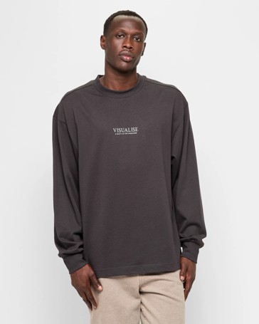 Australian Cotton Long Sleeve Graphic T-Shirt - Commons