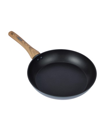 Anko 28cm Linear Frypan - Wood Look
