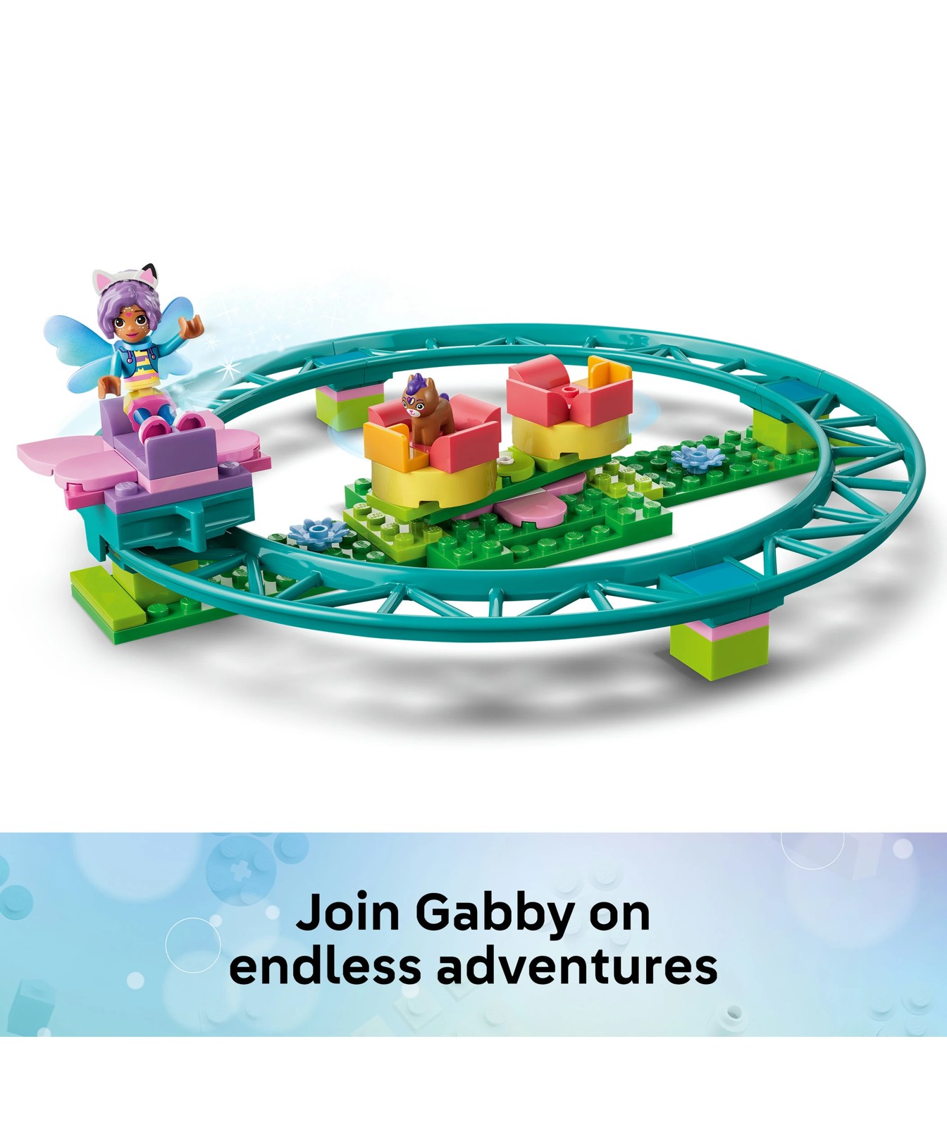 LEGO® Gabby's Dollhouse Fairy Roller Coaster and Tea Party 11214 5 of 5