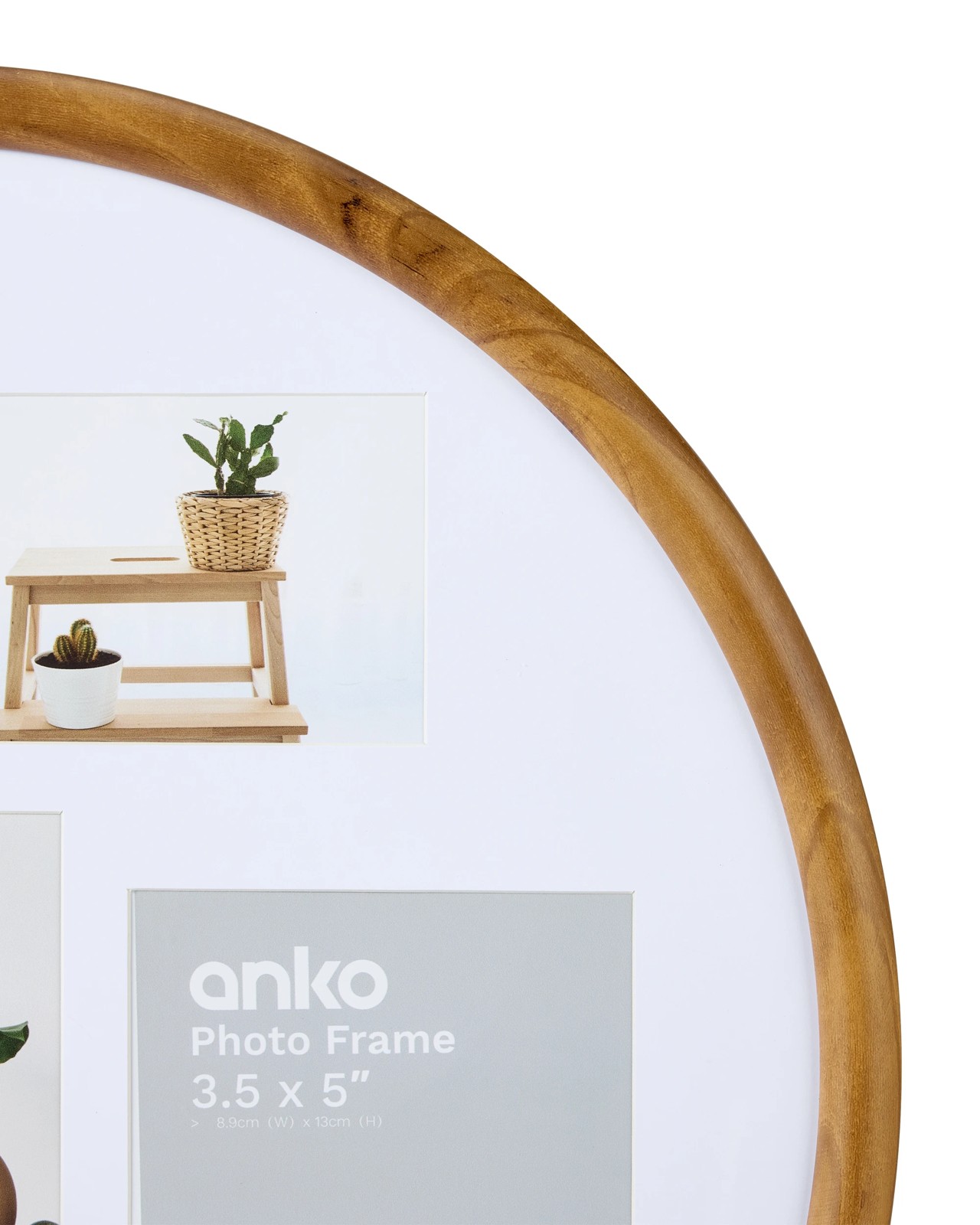 Anko Collage Photo Frame - 3.5in. x 5in. - Natural 2 of 5