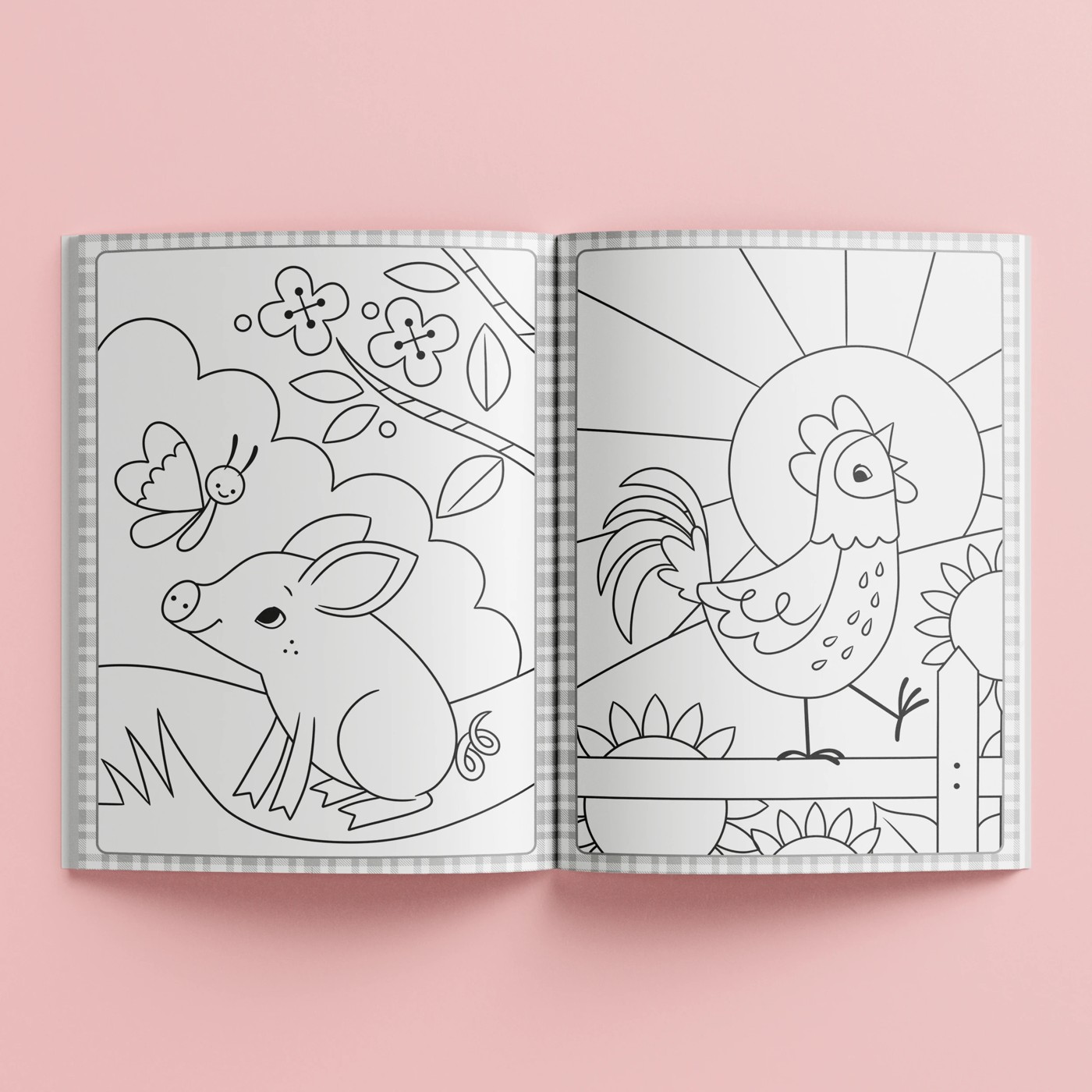 Mega Colouring Farmyard Fun Book 4 of 5