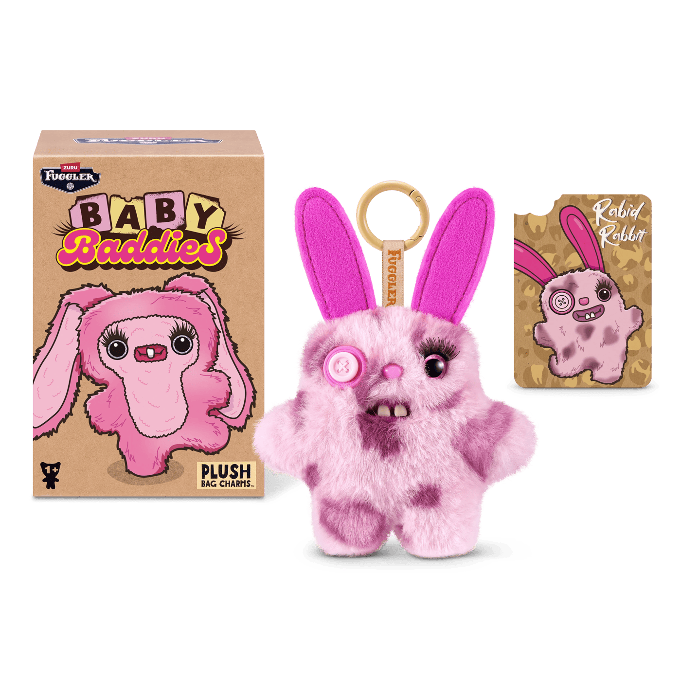 Fuggler Baby Baddies Keyrings 5-inch - Assorted 5 of 5