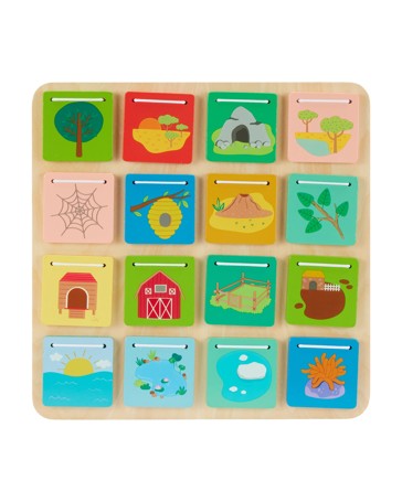 Wooden Lift and Reveal Board - Anko