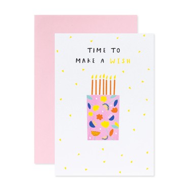 Connections from Hallmark Birthday Card - Shapes Cake
