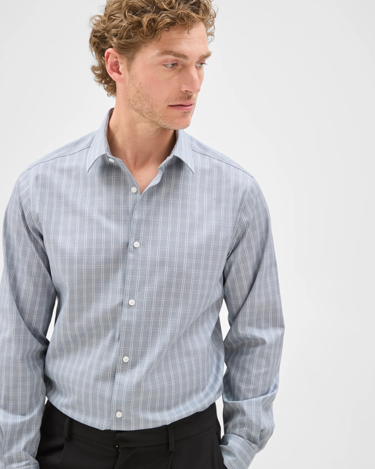 Preview Australian Cotton Non Iron Large Check Shirt 4 of 6