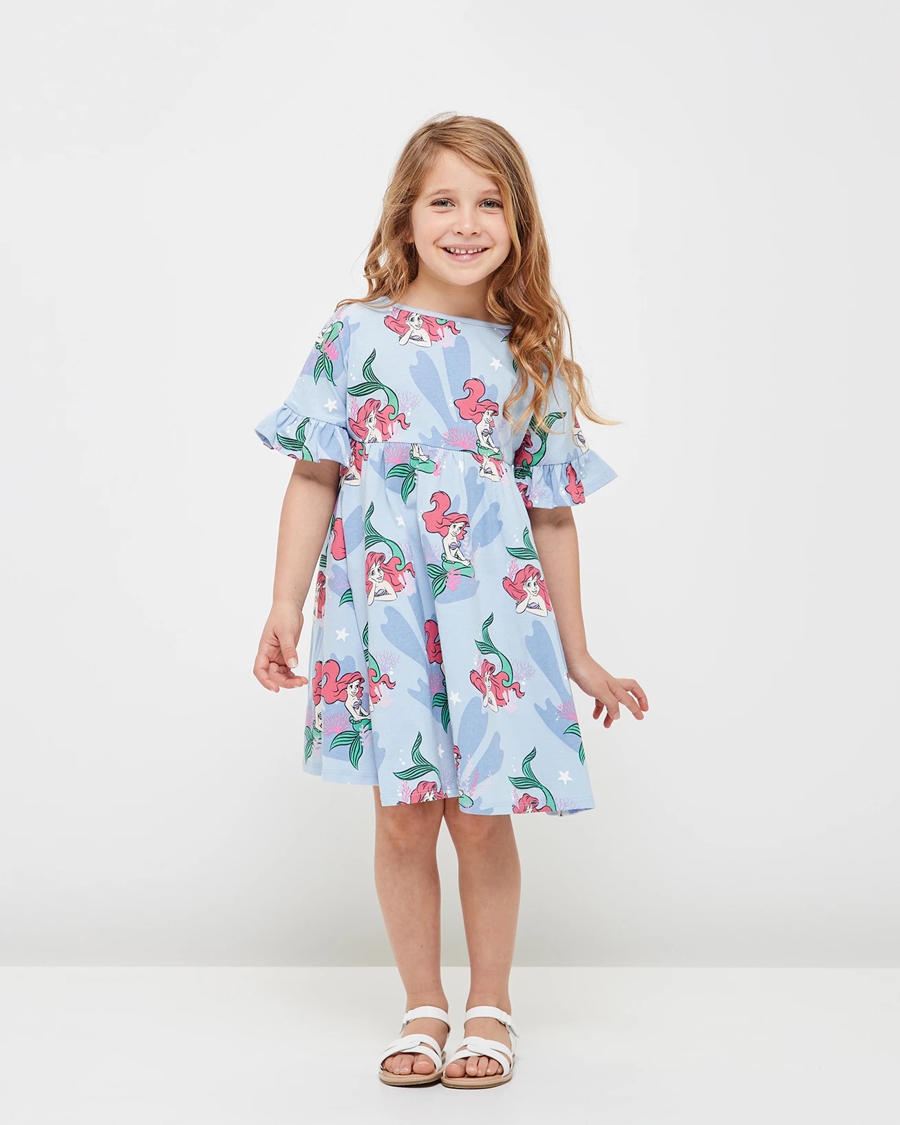 Disney Little Mermaid Ariel Babydoll Dress | Target Australia