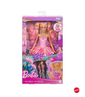 Mattel Barbie Fantasy Fairy Doll with Colour-Change Wings