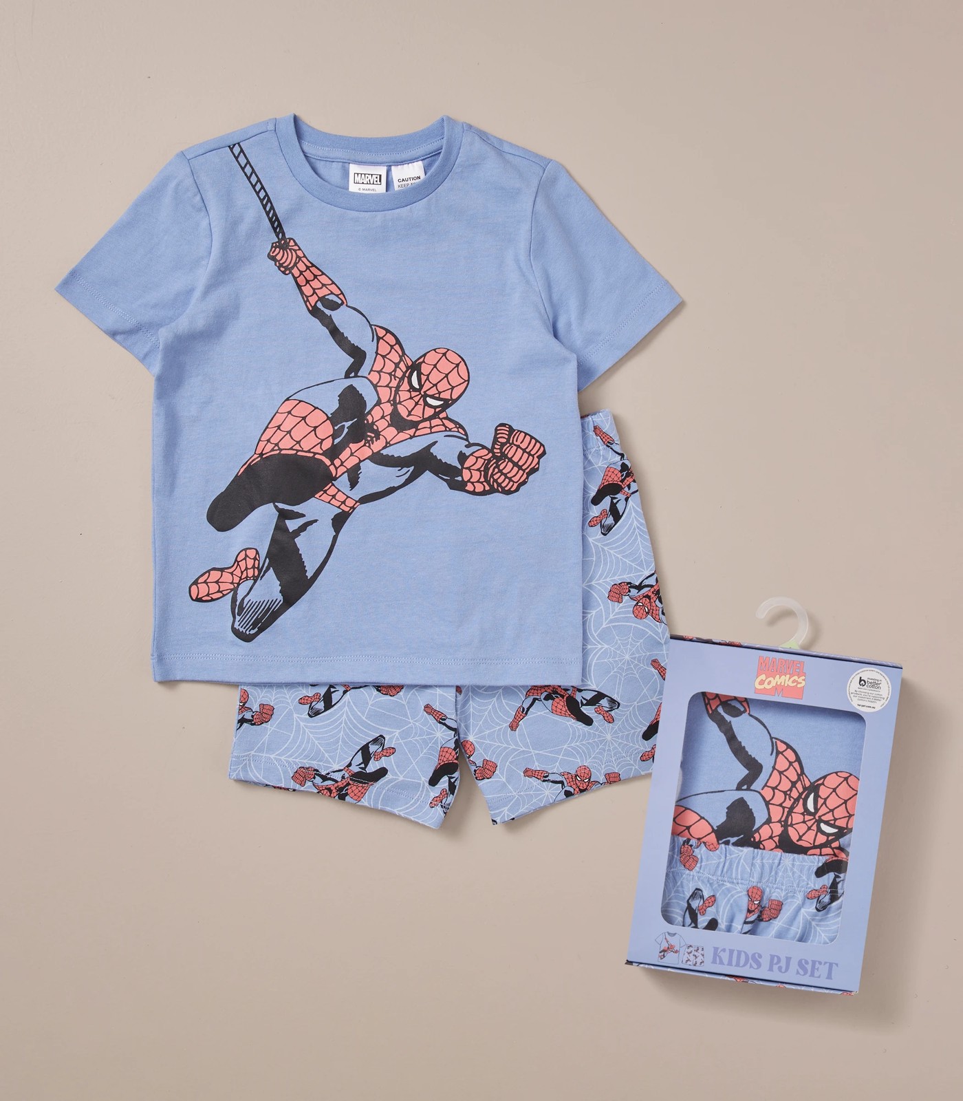 Marvel SpiderMan Cotton Pyjama Gift Set Target Australia