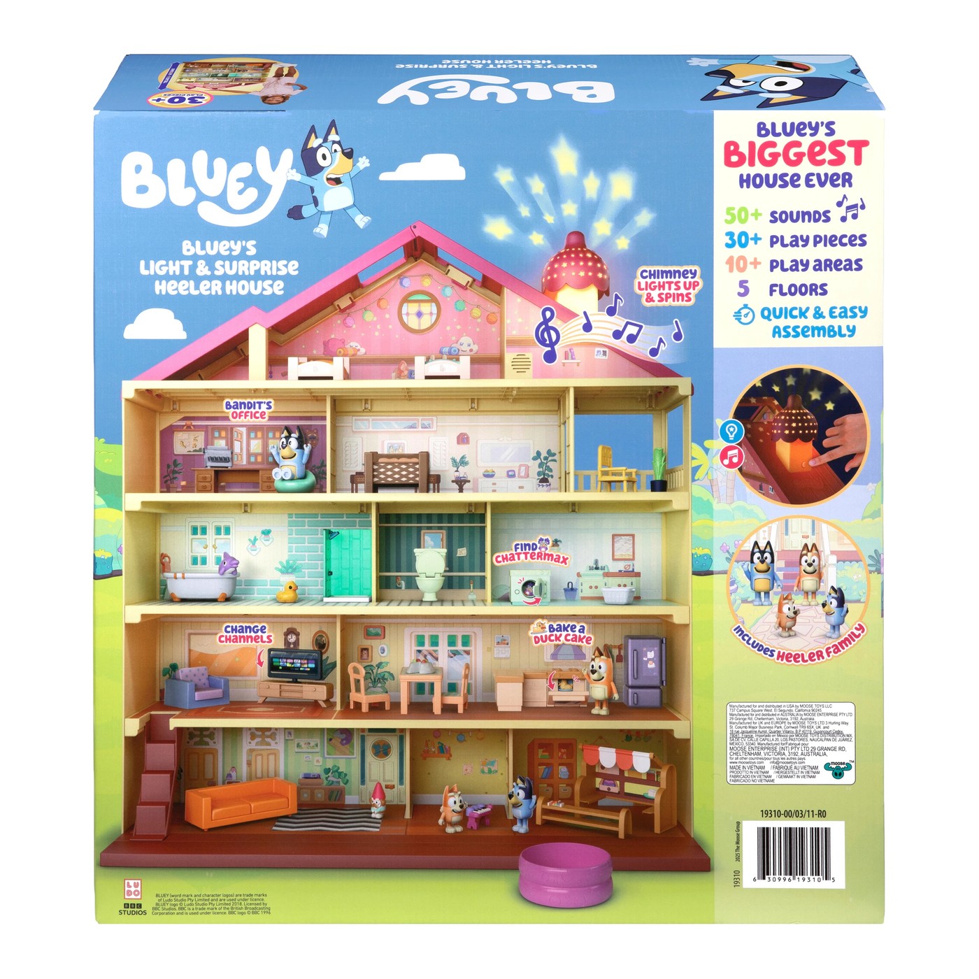 Bluey's Light and Surprise Heeler House 4 of 6