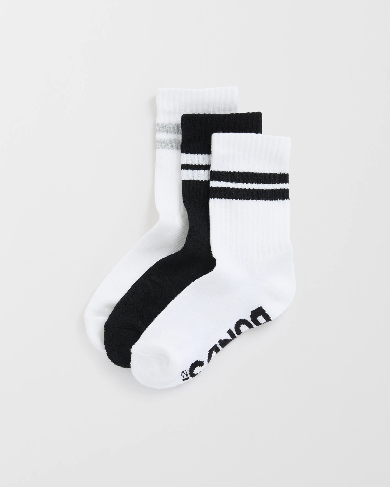 Bonds 3 Pack Cushioned Stripe Crew Socks  4 of 6