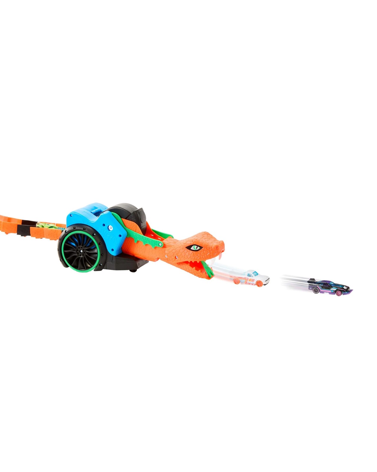 Hot Wheels Let’s Race Slither ‘N Strike RC & 1 Toy Car 3 of 6