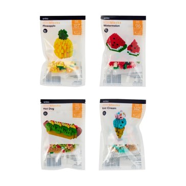 Mini Construction Blocks, Assorted - Anko
