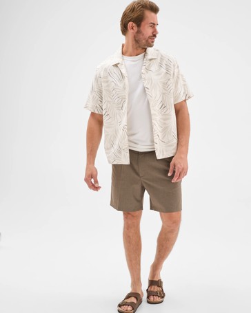 Preview Short Sleeve Resort Print Shirt