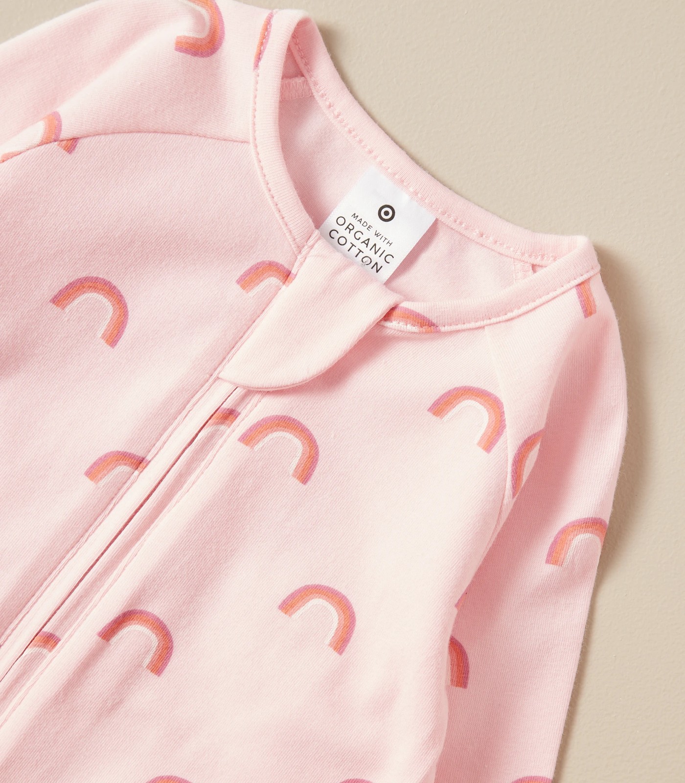 Baby Organic Cotton Print Zip Coverall 3 of 5