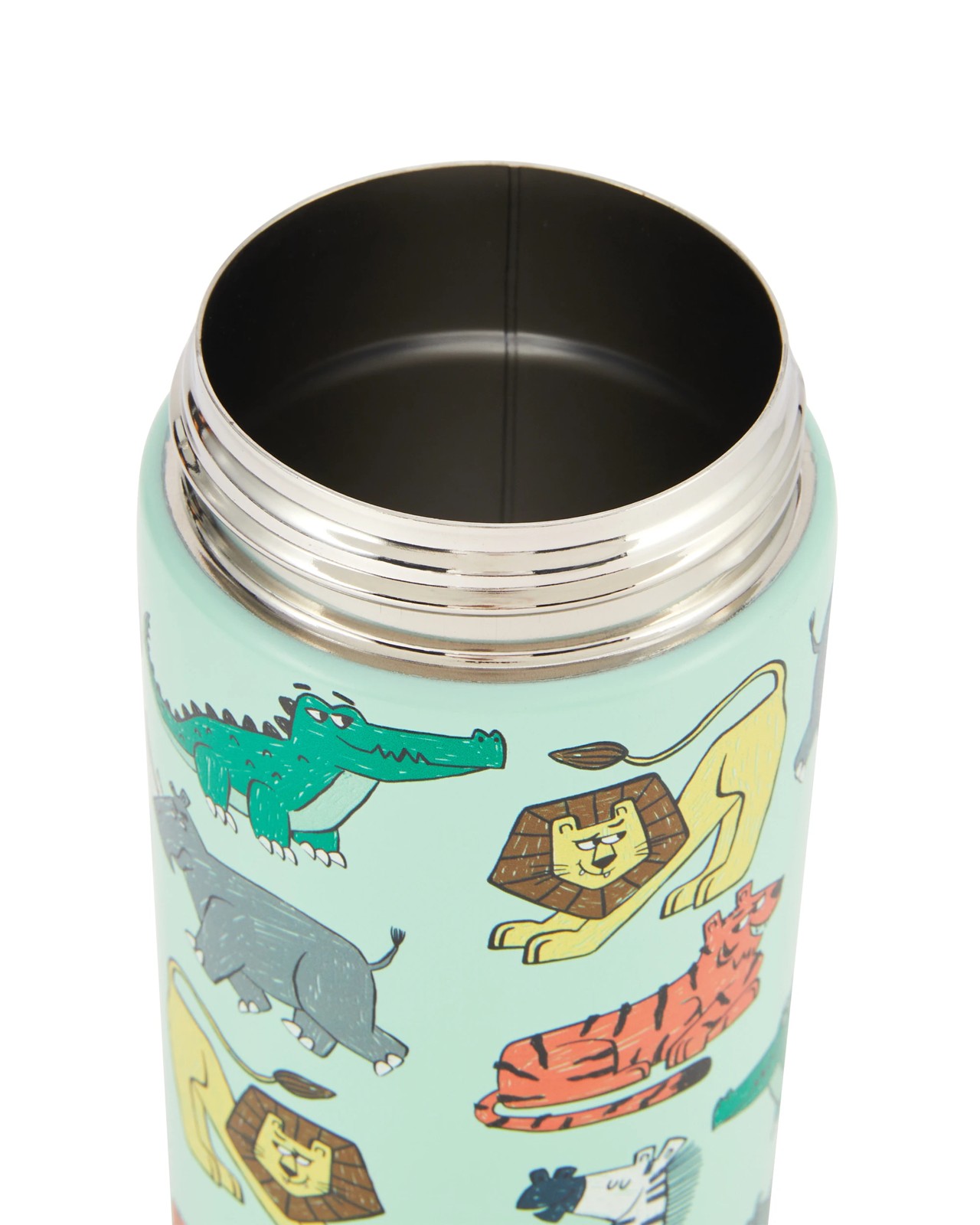 Anko 400ml Double Wall Insulated Cylinder Bottle -  Animal 5 of 6