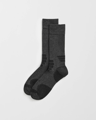 Graphite Bamboo 2 Pack Performance Crew Socks