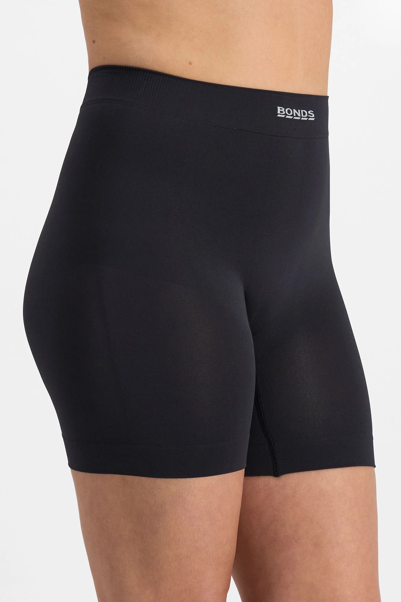 Bonds Seamless Comfy Under Short Black, 10-20