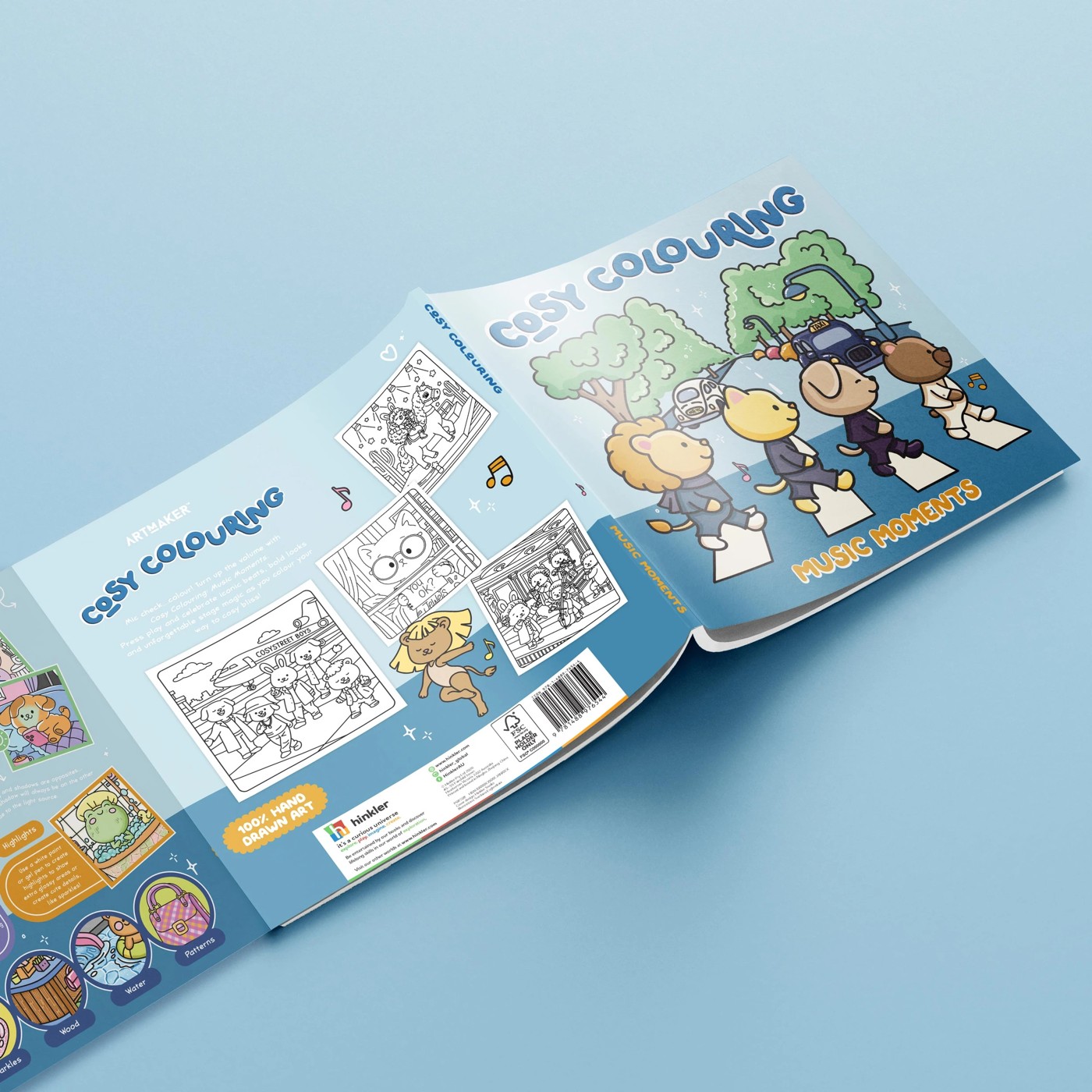 Art Maker Cosy Colouring: Music Moments - Book 5 of 5