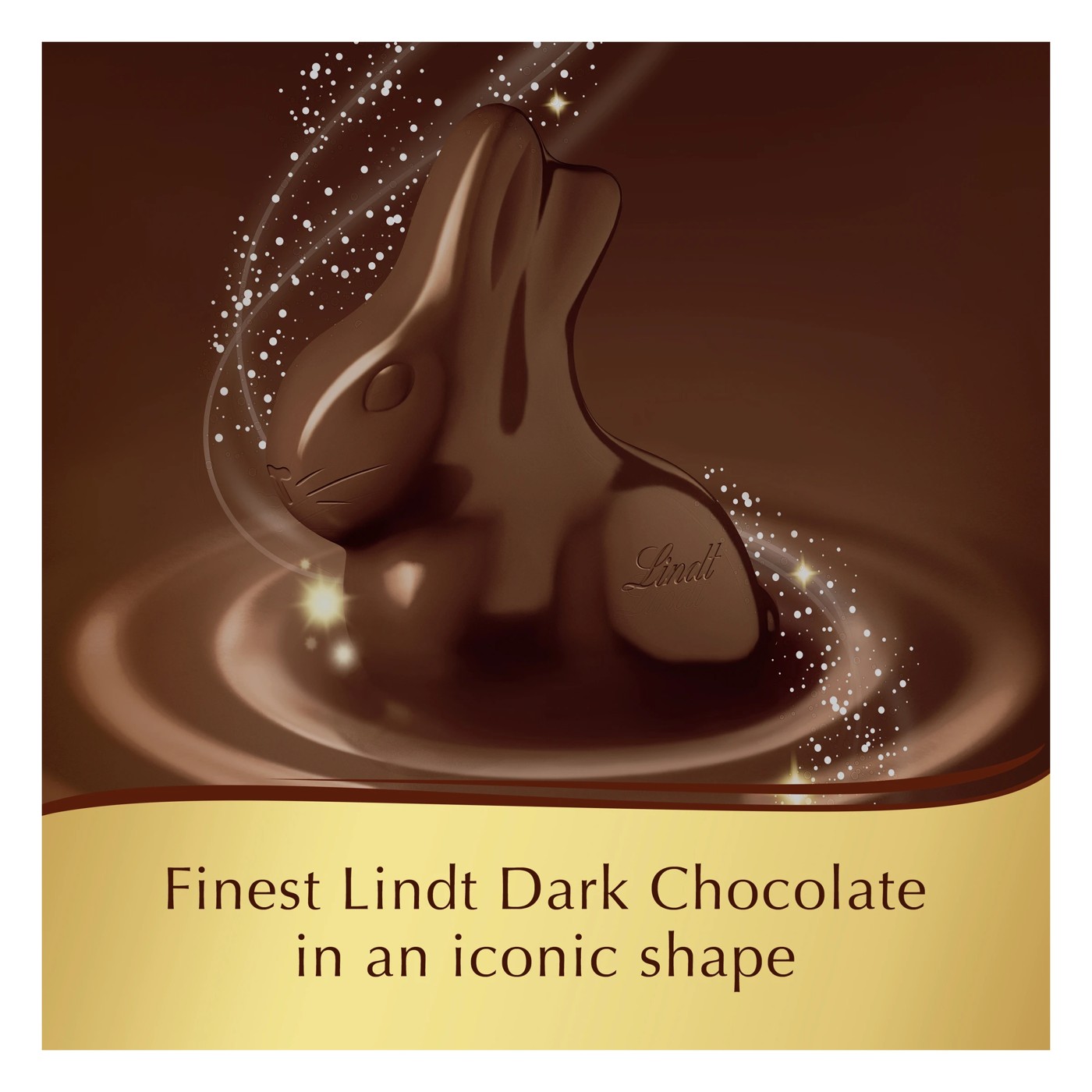 Lindt Dark Chocolate Gold Bunny 100g 3 of 6
