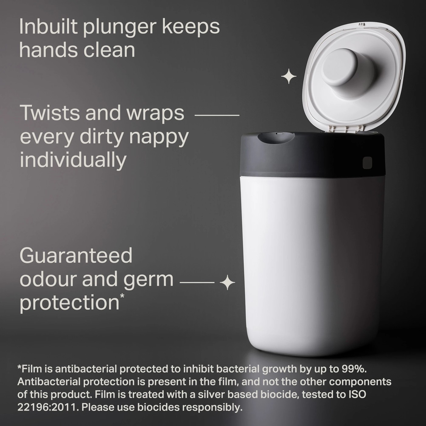 Tommee Tippee Twist & Click Advanced Nappy Disposal System 4 of 6