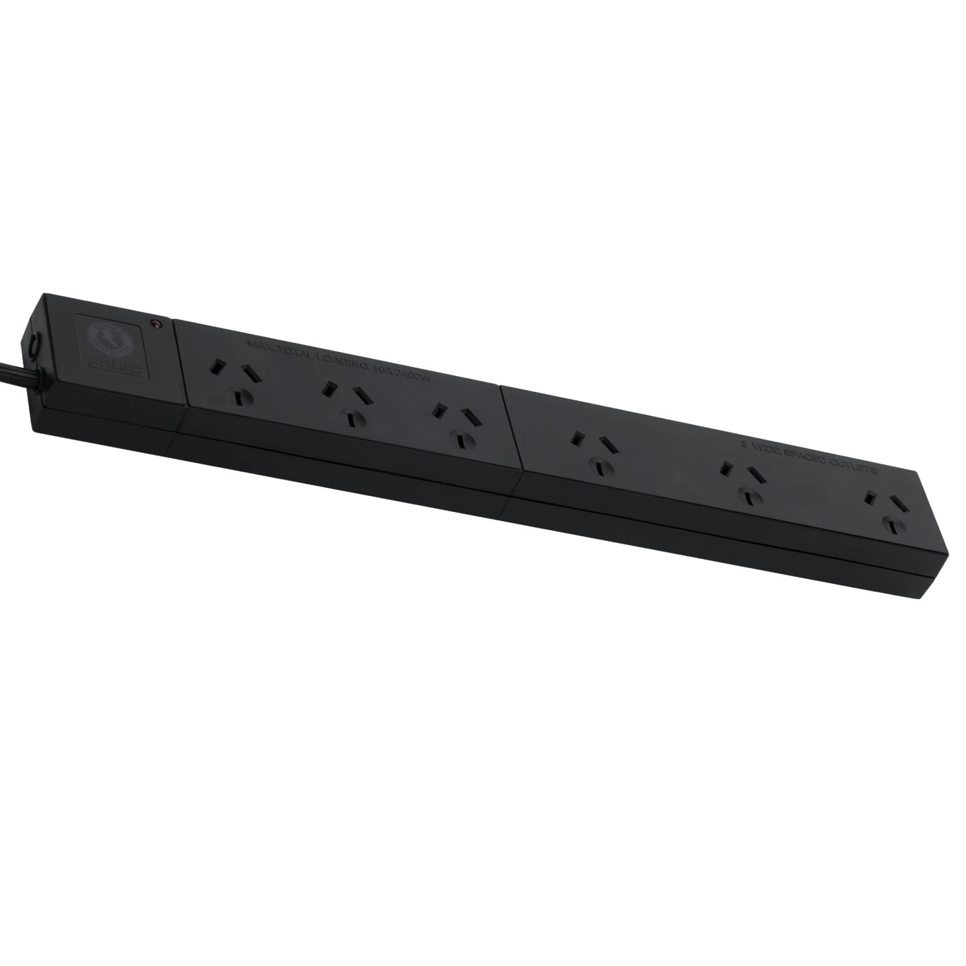 6 Outlet Surge Protected Powerboard - Arlec 2 of 2