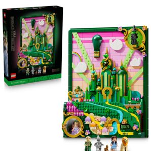 LEGO® Wicked Emerald City Wall Art 75685