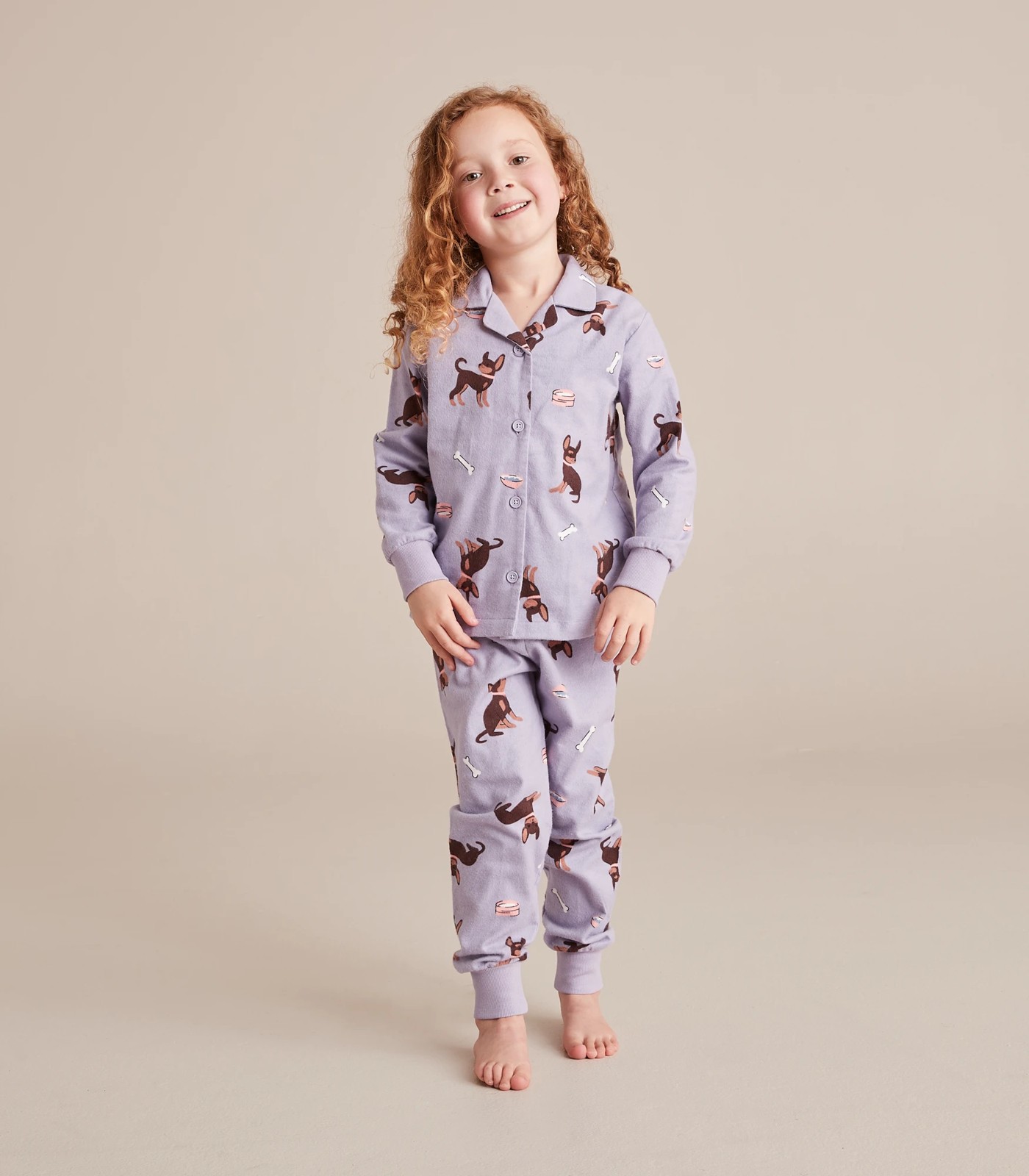 Kids flanelette pjs hot sale