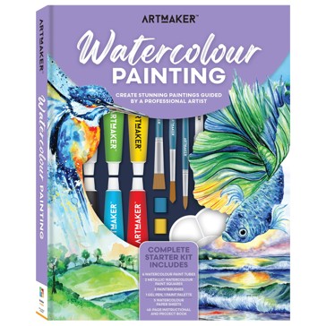 Art Maker Watercolour Painting - Book