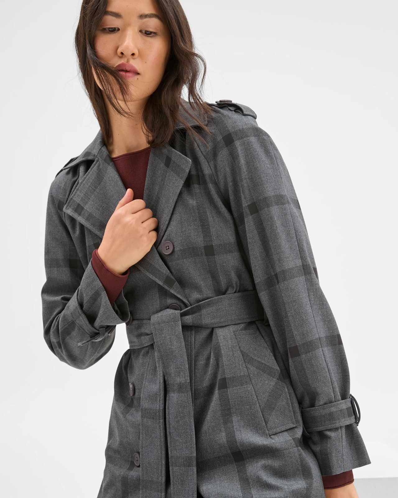 Preview Classic Check Trench Coat 4 of 5