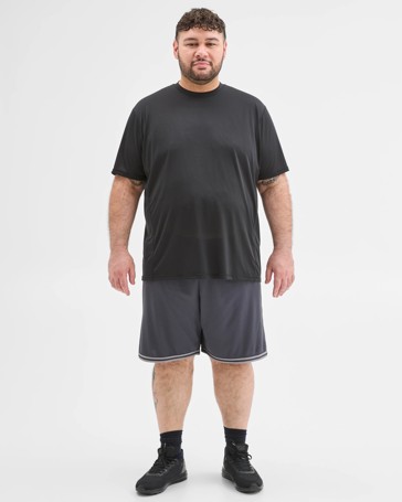 Plus Size Active Basketball Shorts