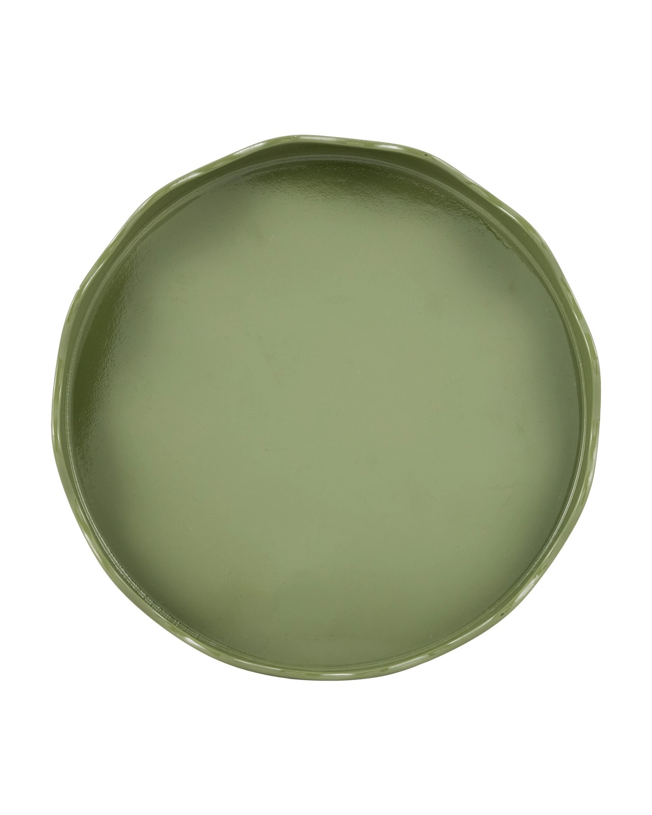 Anko Green Wave Edge Decor Tray 2 of 5