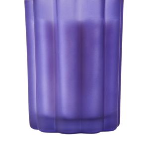 Anko Scallop Glass Candle- Purple product image