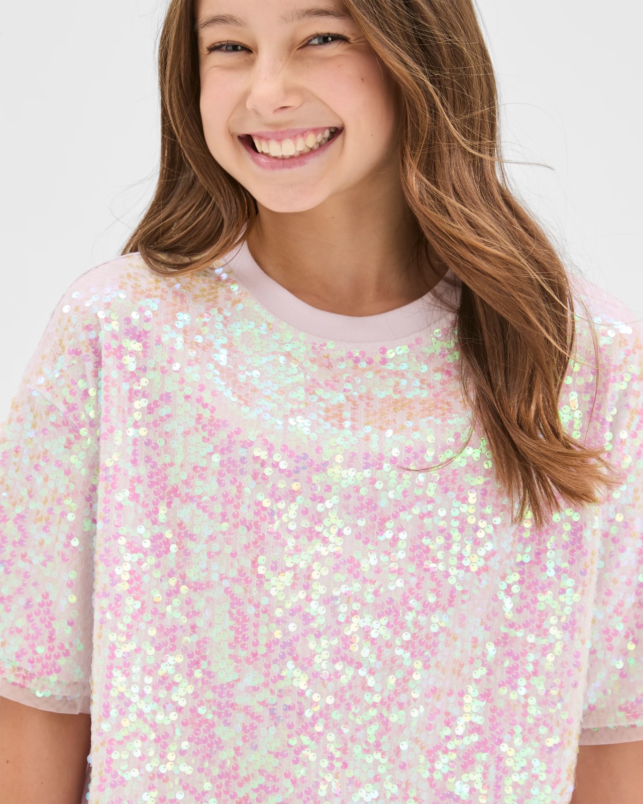 Sequin Oversized T-Shirt 3 of 6